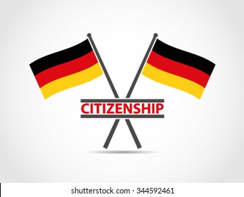 German Emblem Flag Citizenship