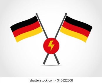 German Emblem Flag Electricity