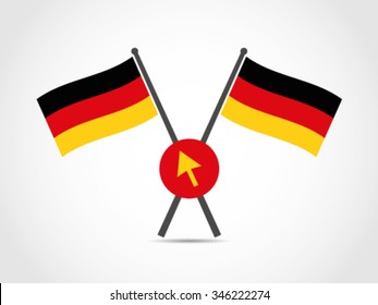 German Emblem Flag Traffic Internet