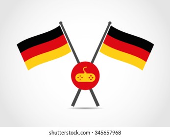 German Emblem Flag Video Game