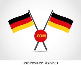 German Emblem Flag Web Commerce