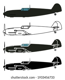 German famous jetfighter in right view
