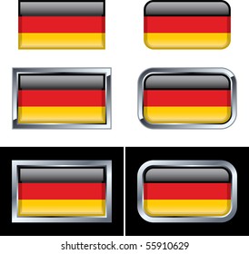 German Flag Buttons