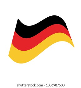 German Flag or Flag of Germany