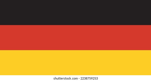 German flag - Flag of Germany banner germany vector flag germany deutschland flag vector illustration