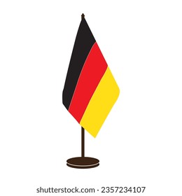 German flag icon vector illustration symbol design