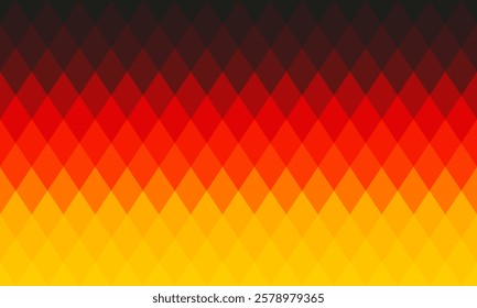 German flag with rhombus or diamond shape pattern vector illustration.