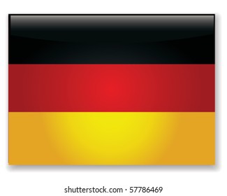 german flag. Vector