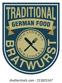 german food label