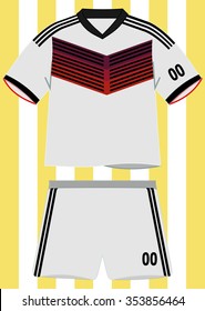 German Football Uniform