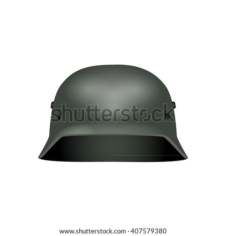 German helmet. Vector