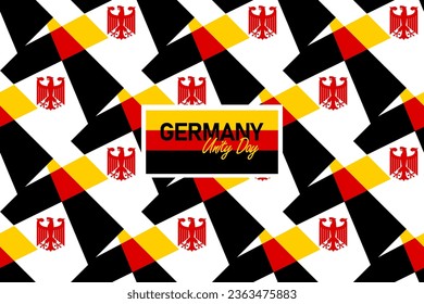 German independence day german unity day german republic day tag der deutschen einheit. deutschland language banner design German independence day germany unity days