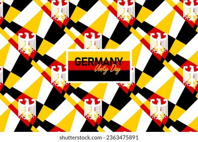 German independence day german unity day german republic day tag der deutschen einheit. deutschland language banner design German independence day germany unity days