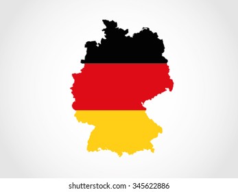 German Map Flag