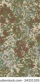 german multi terrain camouflage dustch pattern for fabric background wallpaper military content army desert jungle woodland arid seamless vector