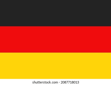 German National Flag Vector Symbol