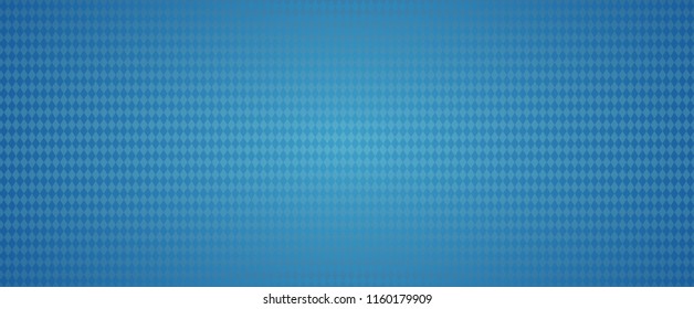 German Oktoberfest Background With Traditional Blue Checkered Pattern