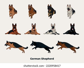 418 All Dog Breeds Sitting Stock Vectors, Images & Vector Art ...