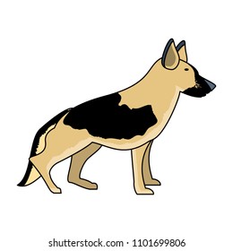 german shepherd design