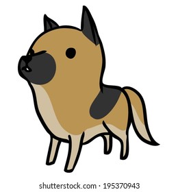 German shepherd dog