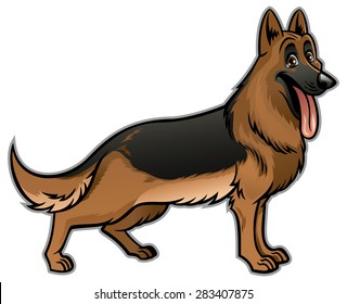 german shepherd dog