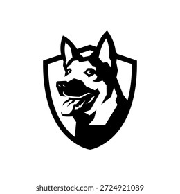 Deutscher Schäferhund K9 Logo Design