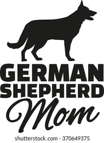 German Shepherd Mom