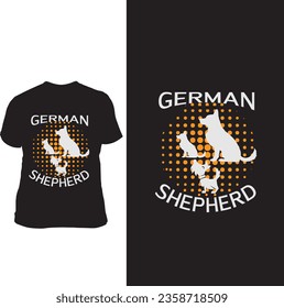 German shepherd t shirt design German shepherd dog t shirt