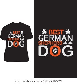 German shepherd t shirt design German shepherd dog t shirt