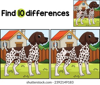 German Shorthaired Pointer Find The Differences