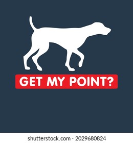 german shorthaired pointer funny dog lover organic design vector illustration for use in design and print wall art poster canvas