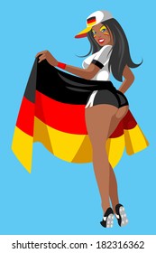 German soccer fan