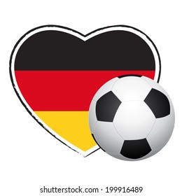 fussballer clipart heart