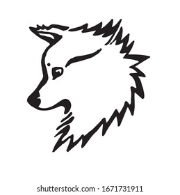 German spitz breed logo image