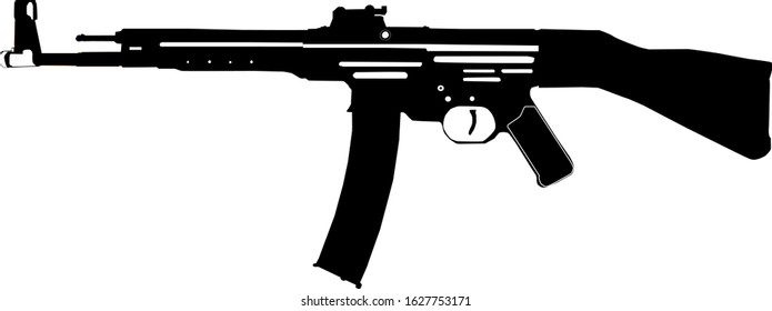 German submachine gun developed during World War II