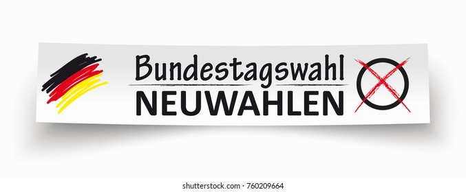 Neuwahlen Images, Stock Photos & Vectors | Shutterstock