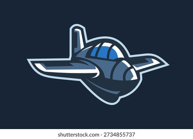 German WWII rocket-powered interceptor aircraft vector illustration. 