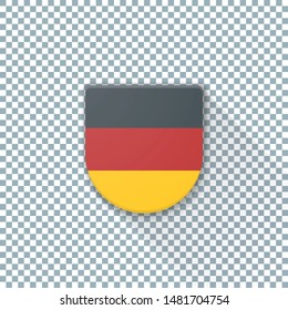 Germany adaptive standard icon for application illustration