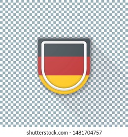 Germany adaptive standard icon for application illustration