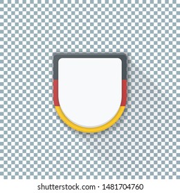 Germany adaptive standard icon for application illustration