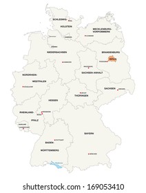 germany administrative map 2