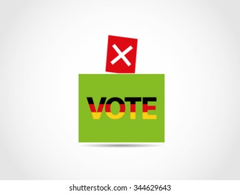 Germany Ballot Box Leader