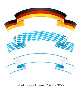 Germany and Bavaria banners