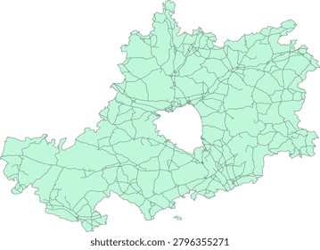 Germany Bayern State Bamberg Rural district Road 2025