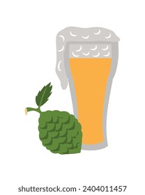 germany beer drink illustration isolated