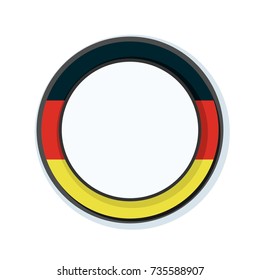 Germany button illustration