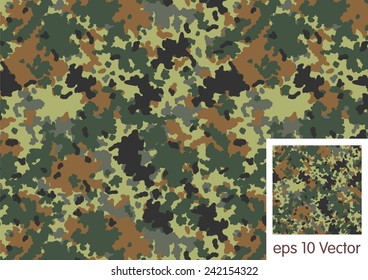 Germany camouflage pattern vector