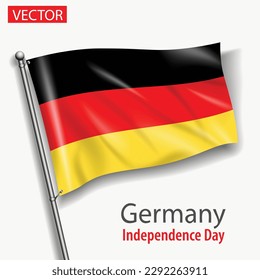 Día de la independencia de la bandera de Alemania