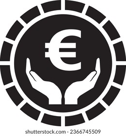 Germany currency black sign vector quality files 