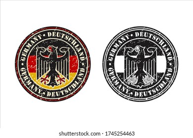 Germany deutschland vector design logo